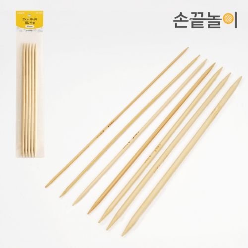 대나무 장갑바늘 20cm