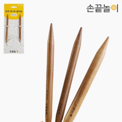 탄화 대나무 줄바늘 80cm