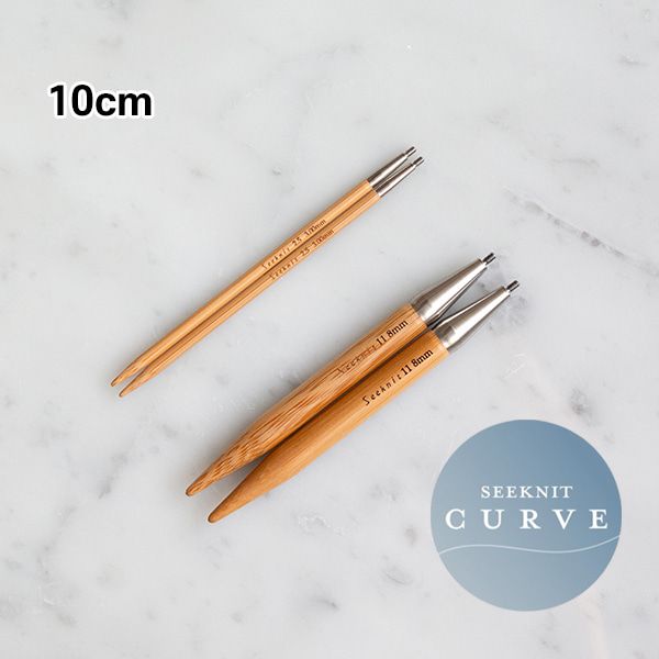 커브 조립식 바늘팁 10cm (4인치)