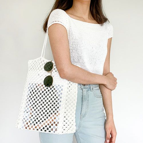 네온 홀릭 데일리 네트백