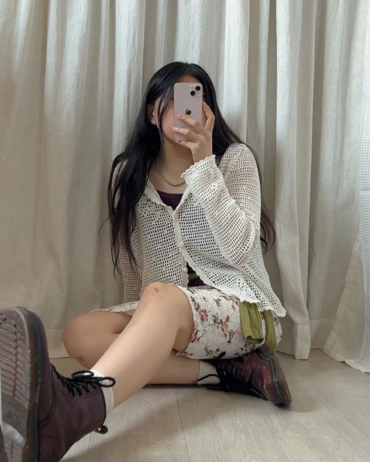 프롬 후드 가디건