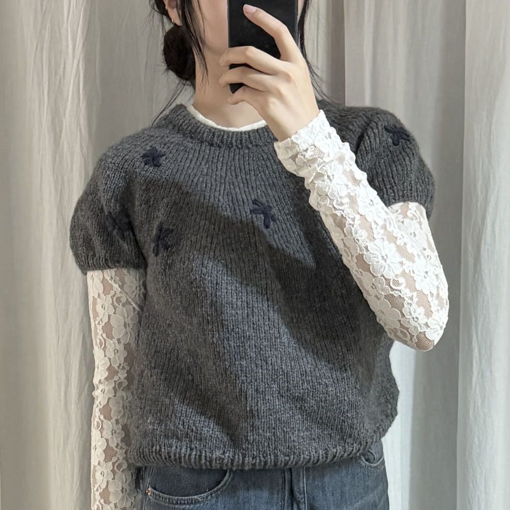 데이지 하프 풀오버