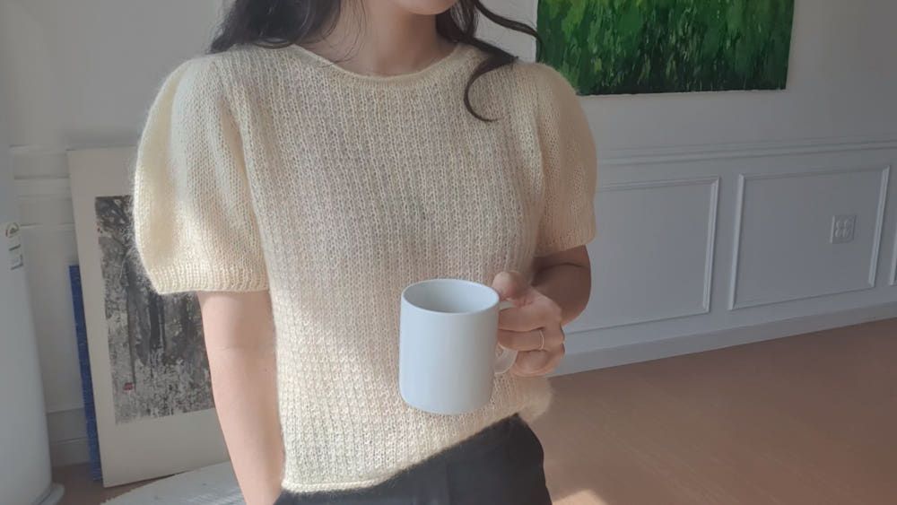 모헤어버전 썸머티셔츠