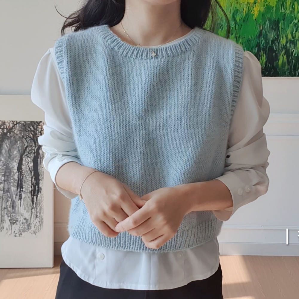 라운드넥 베스트