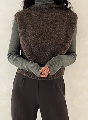 필 에어 페루 세미 터틀넥 슬립오버