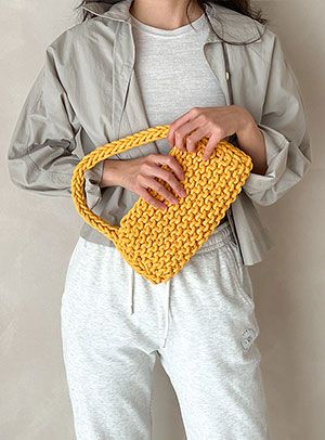 브레이드500 바게트백