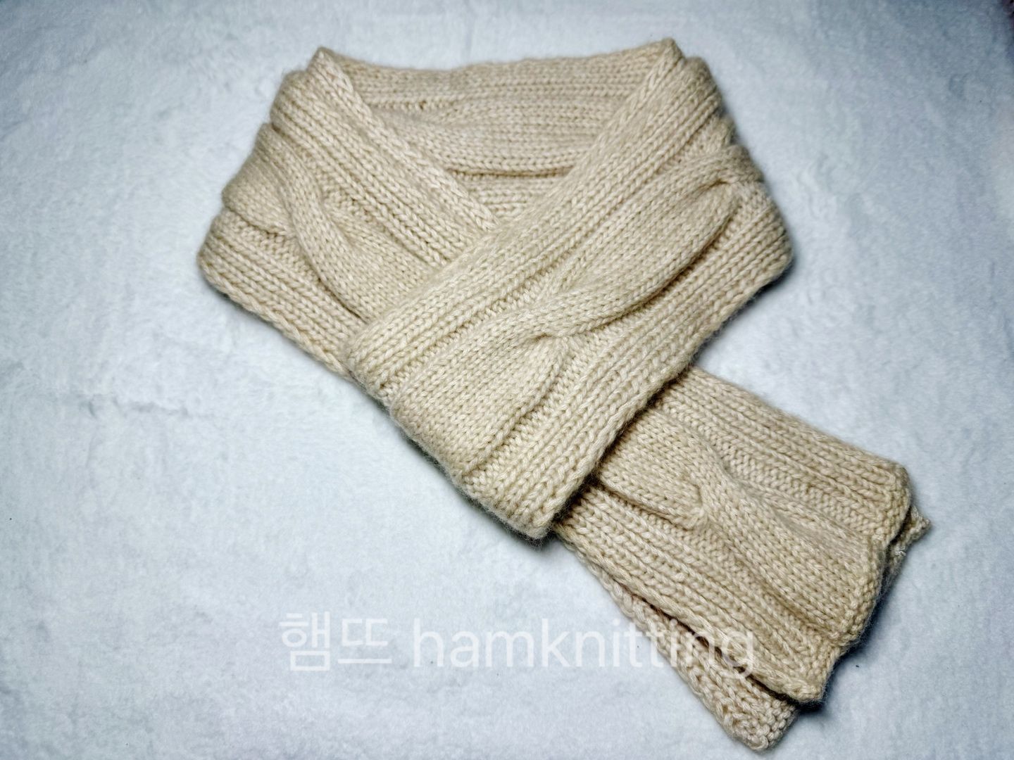 겨울방학 목도리