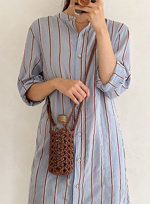 아임낫레더 그래니 보틀백