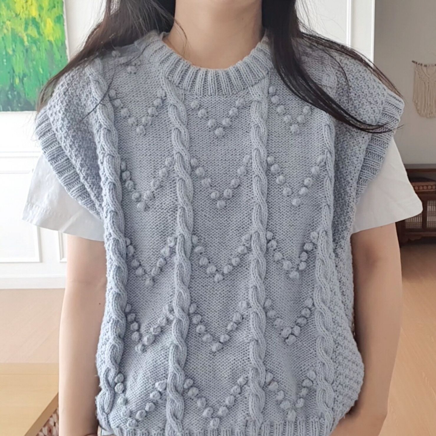 블리스 팝콘 베스트 성인