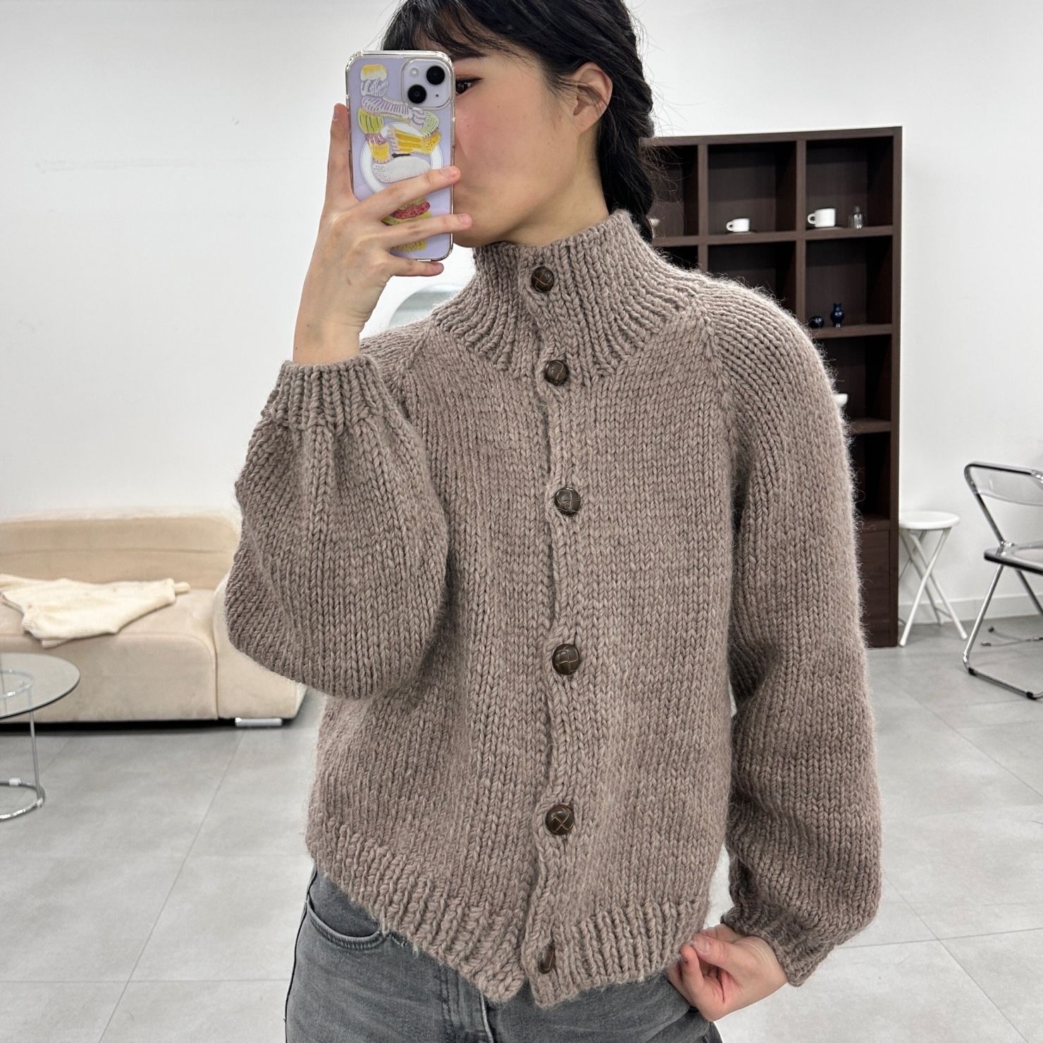 몽글이가디건