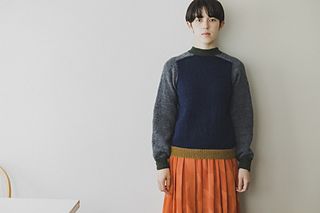 새들 숄더 스웨터