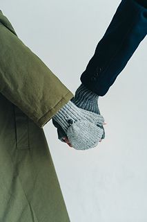 미튼 커버가 달린 장갑