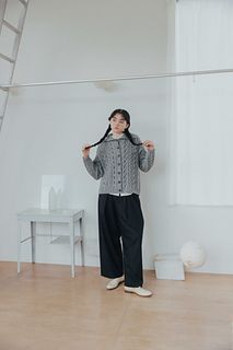 빅 칼라 케이블 재킷