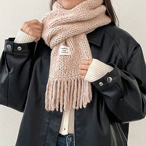 모후 코튼캔디 머플러 메리노 코튼