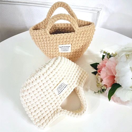 보들얀 바구니백 브릭얀