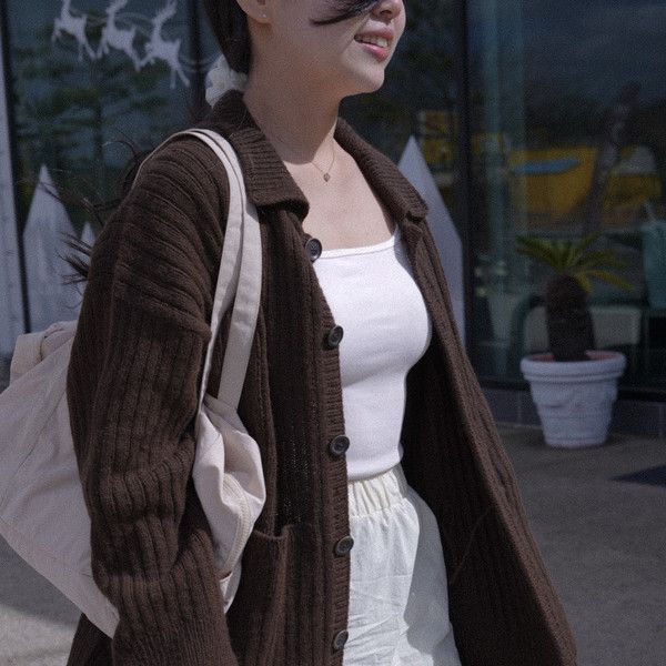 톨레도 카페 카디건