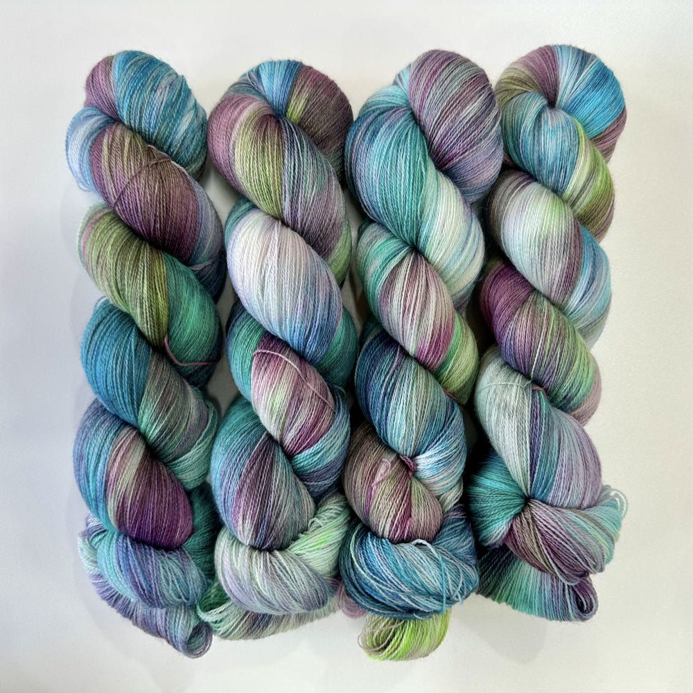 90's 블루스 2ply Lace