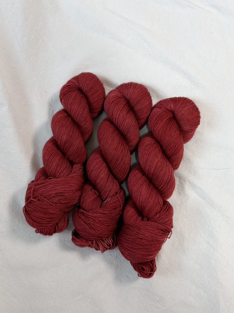 크랜베리 Yak Lace