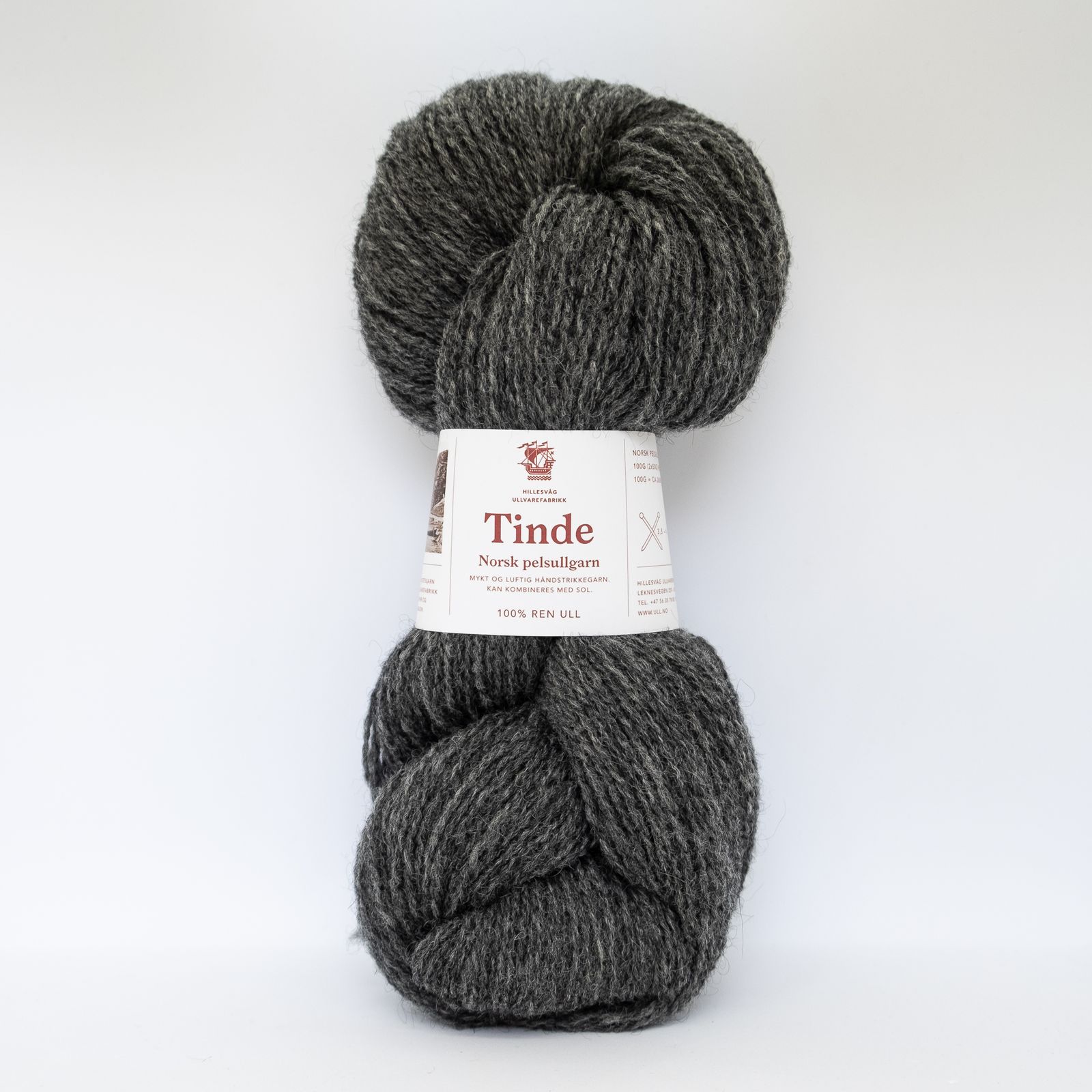 Tinde pelsullgarn