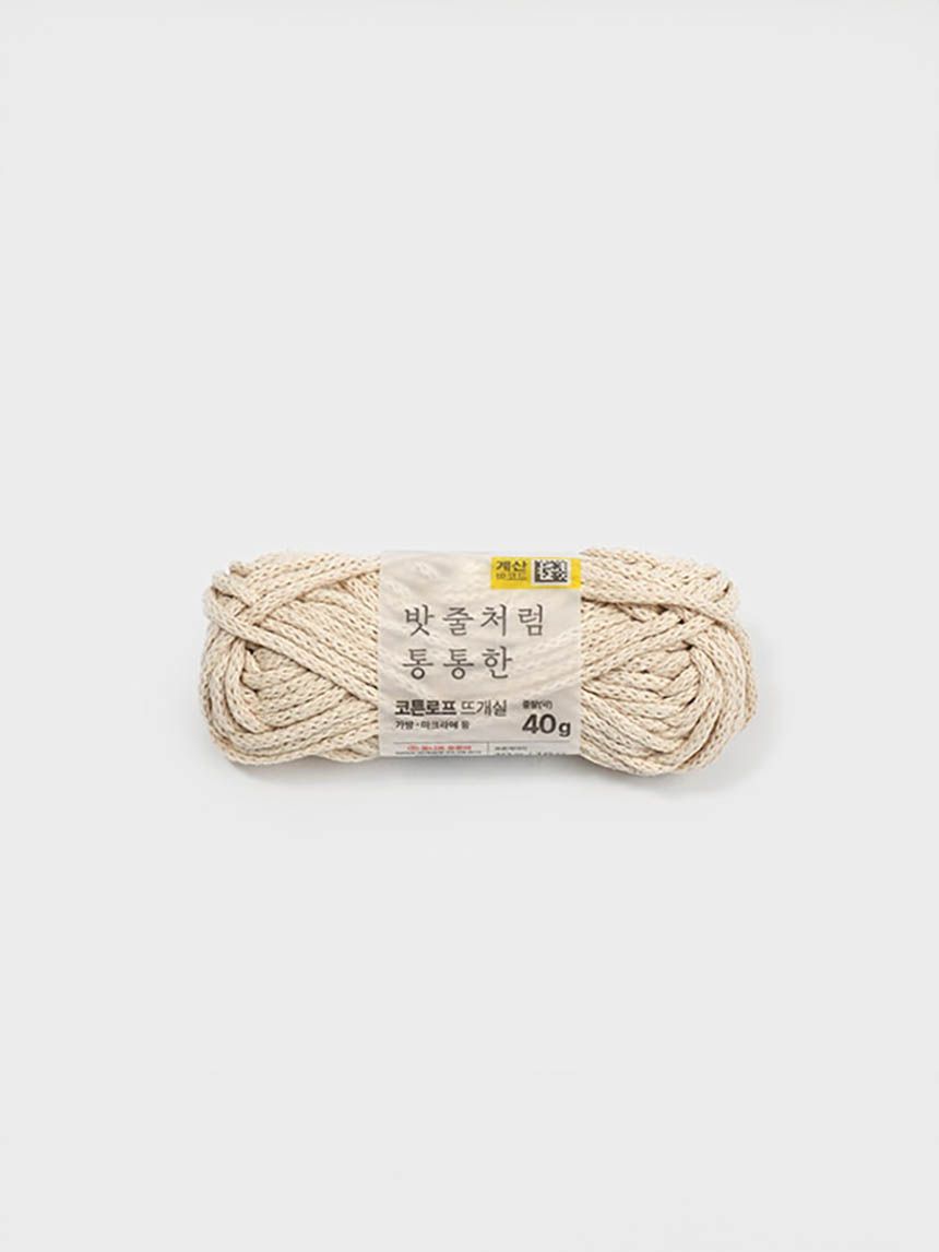 코튼로프 뜨개실 40g