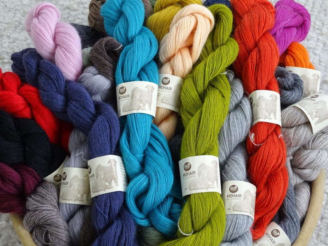 Single kid mohair